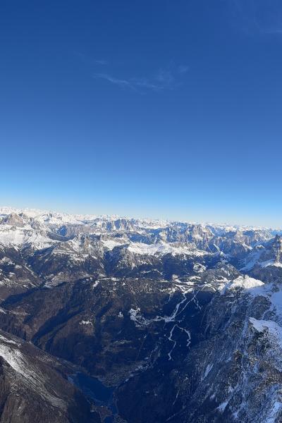 Blick Richtung 3 Zinnen
