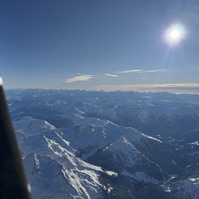 Blick Richtung Dolomiten