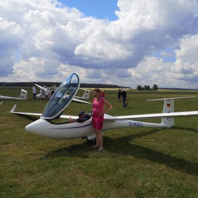 Steffen Im Sgelflugzeug